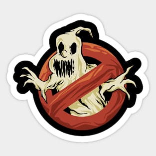 Ghostbusters fanart - hardcore style Sticker